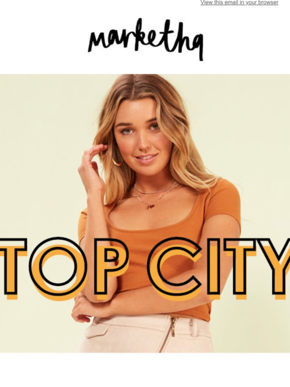 The latest tops from $28.