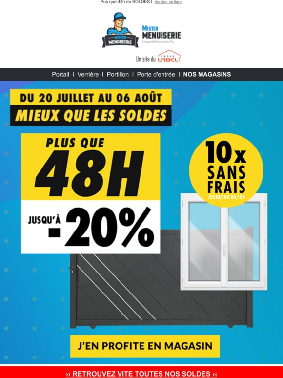 Dernière 48H des Soldes 🎉 Profitez vite des remises exclusives !