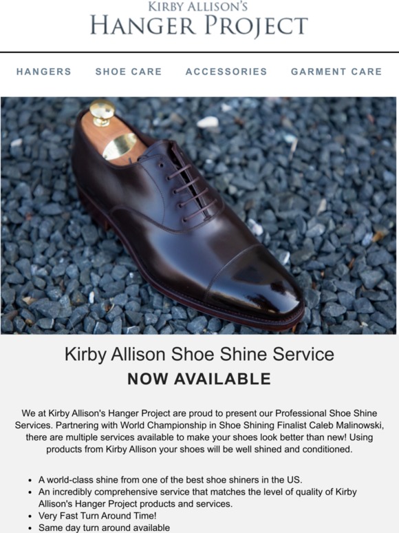 kirby allison shoe shine