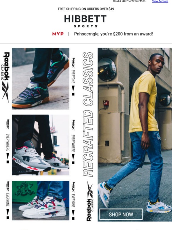 reebok recrafted