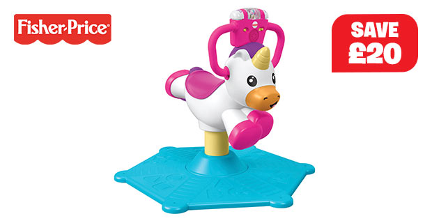 fisher price unicorn bounce and spin