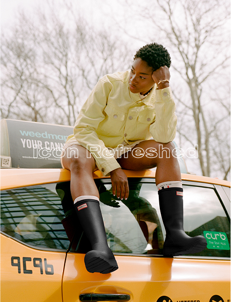 hunter boots play short