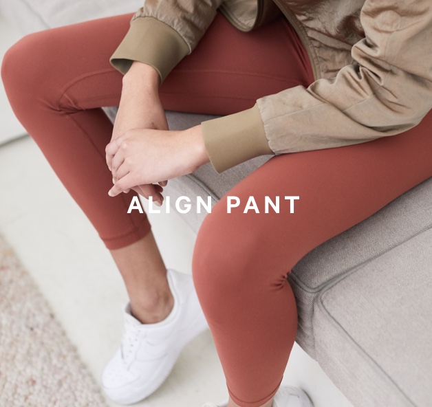 lululemon align brown earth