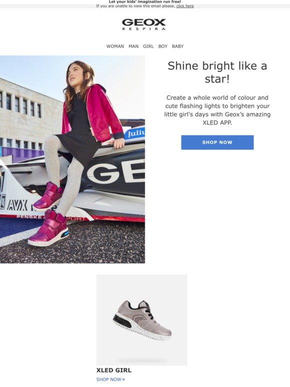 Geox (UK): 😍 Geox XLED - shoes that can 