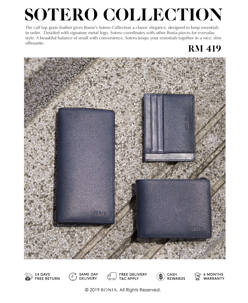 bonia card holder