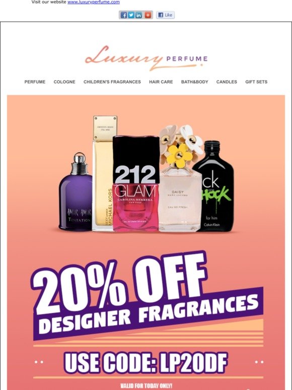 Get the Best Scents for Less (20% OFF)