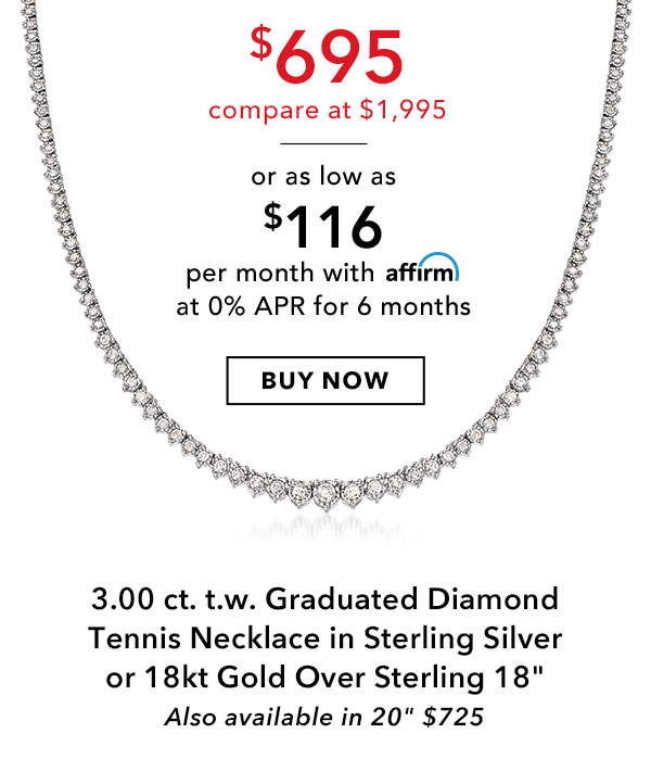 ross simons tennis necklace