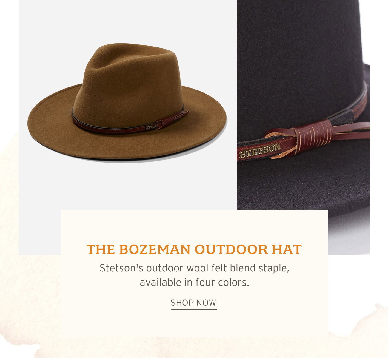 STETSON: New Outdoor Hats to Hike In 