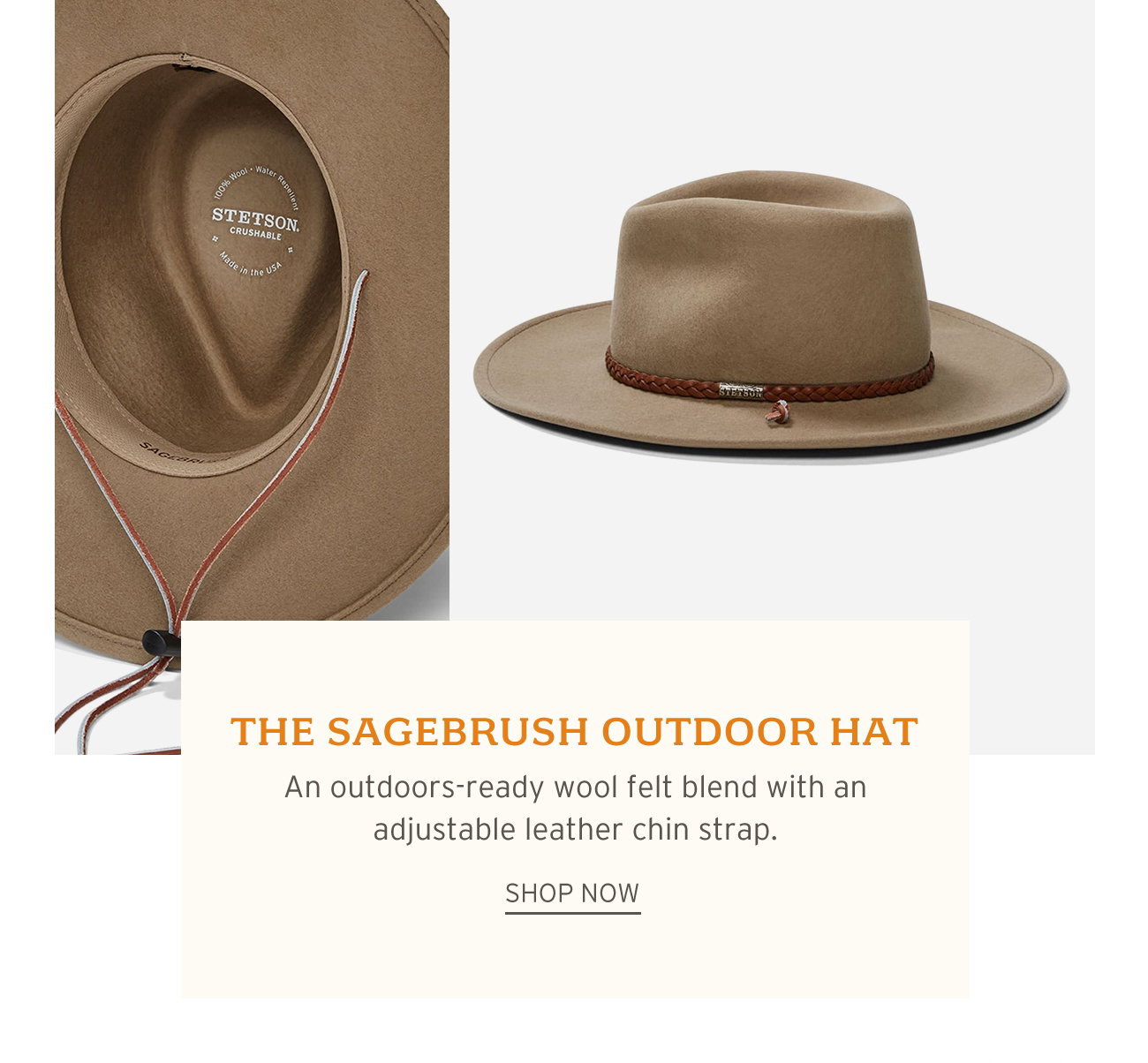STETSON: New Outdoor Hats to Hike In 