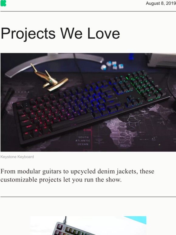 Projects We Love: Customize it