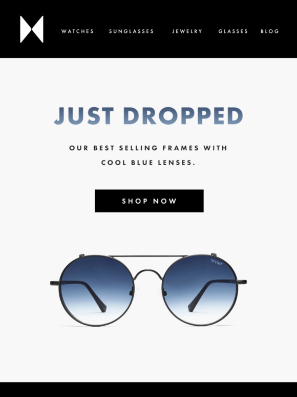 MVMT NEW!!! Citadel Sunglasses Milled