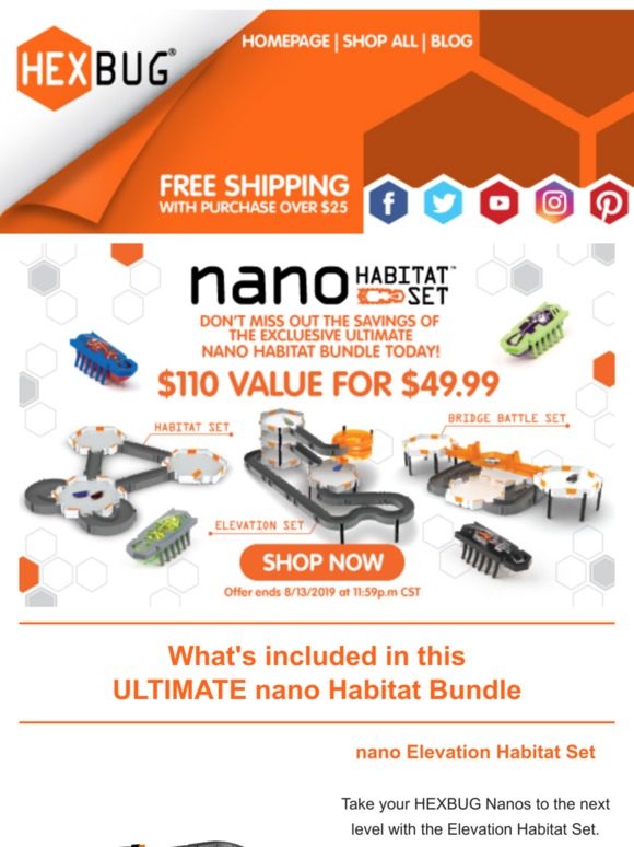 The ULTIMATE habitat bundle for a limited time!🎊