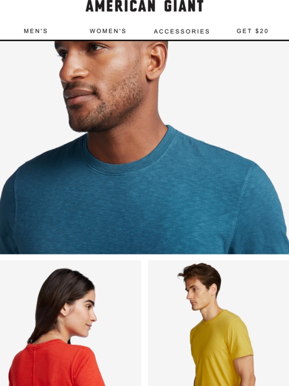 American Giant Limited edition Ts are here Milled