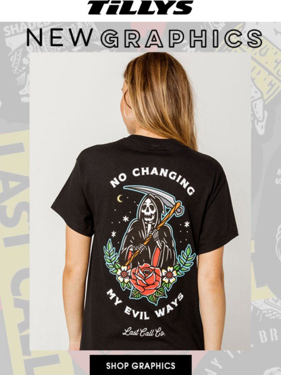 Tilly's: NEW Graphic Tees | Milled