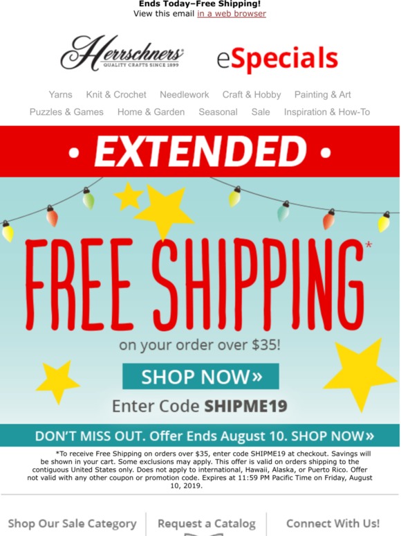 free shipping code 2019