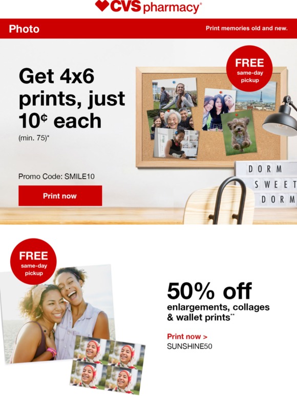 Photo Prints (Free Same Day Pickup) - CVS Photo