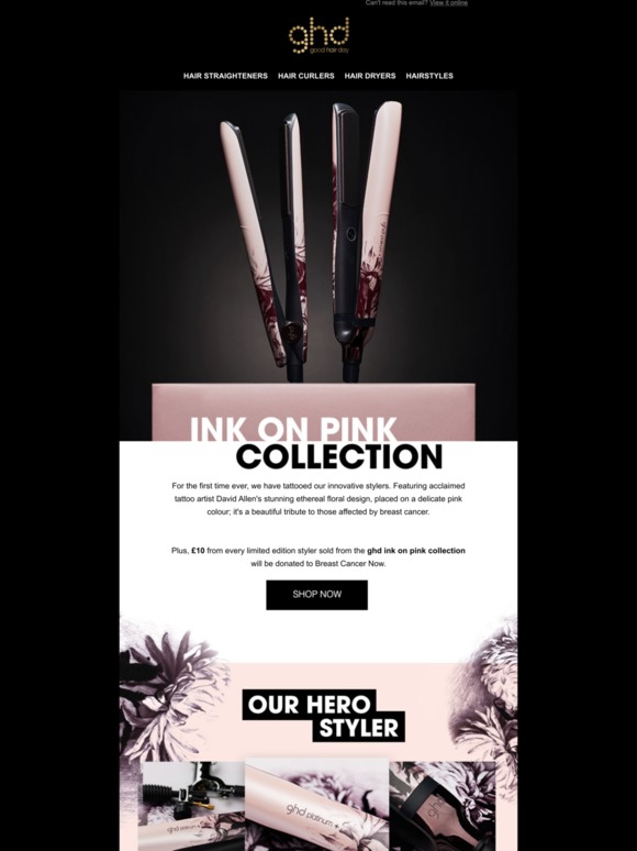 ghd ink on pink collection