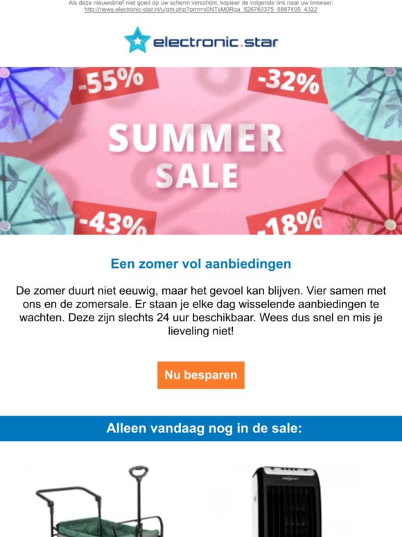 Zo veel koopjes, zo weinig tijd!