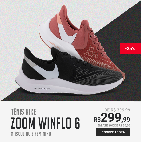 nike winflo 6 cinza