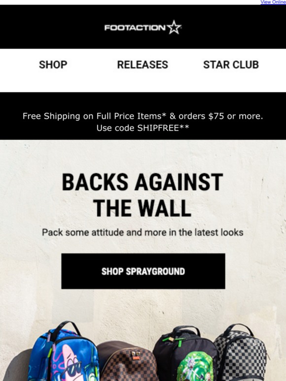 footaction sprayground