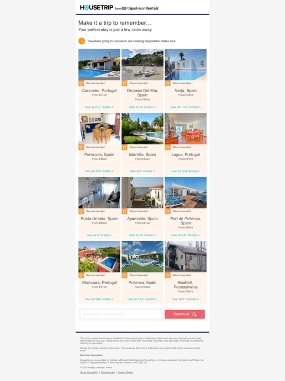 Carvoeiro rentals | Stays in Oropesa Del Mar | It’s time to get away!