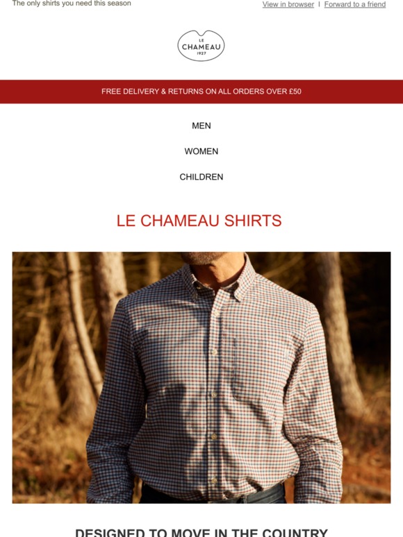 le chameau shirts sale