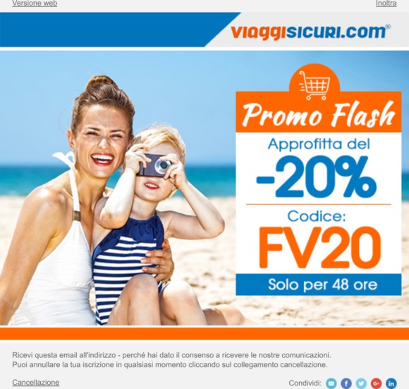 💰 Promo Flash: -20% sulle polizze 💰