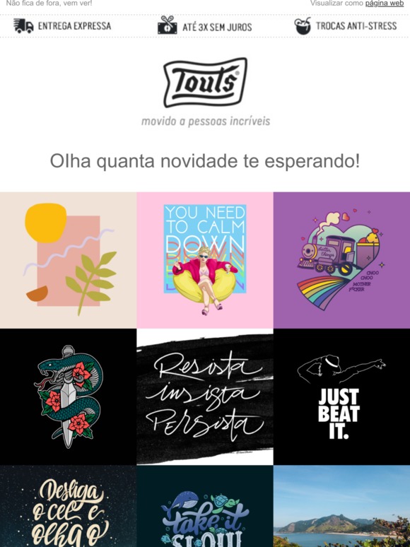 👀 Olha quanta arte nova com frete grátis te esperando :)
