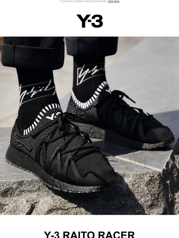 Y-3 RAITO RACER: Available Now