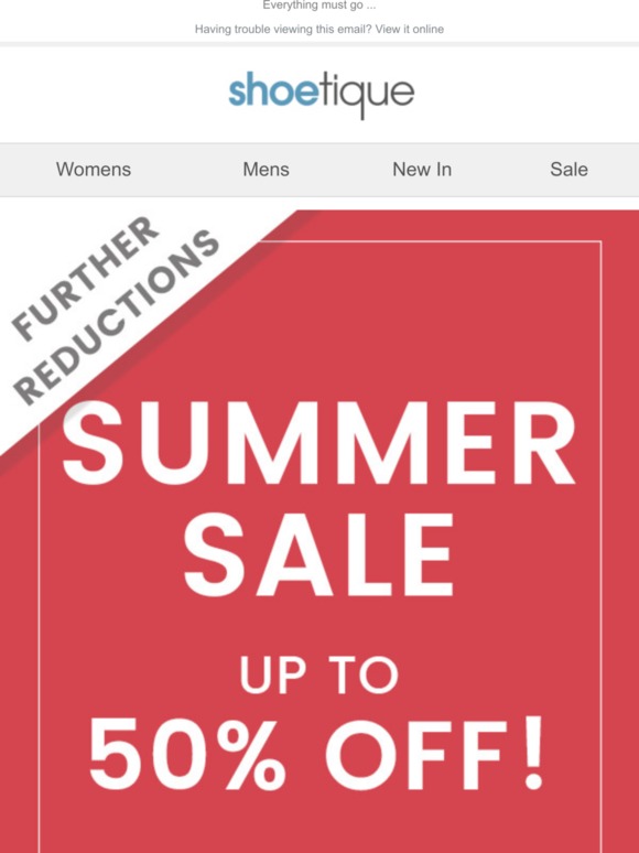 Summer Sale - Many styles now Half Price! 🌞