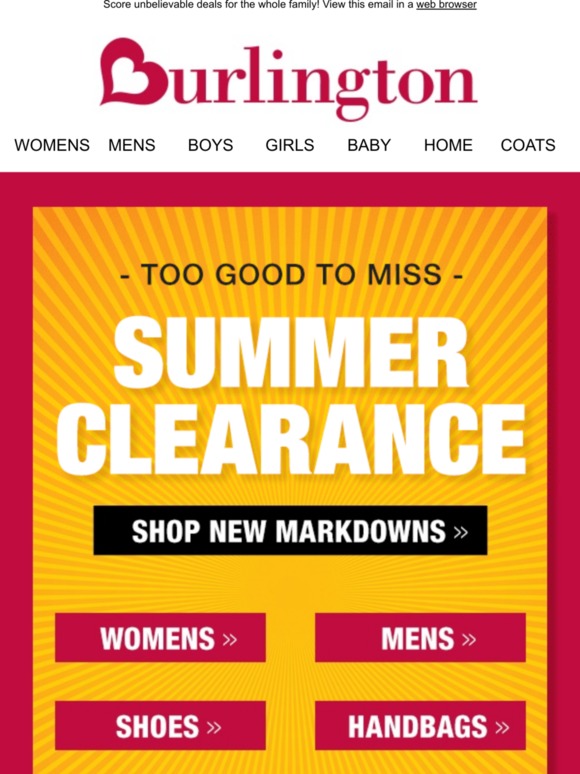 burlington coat factory email