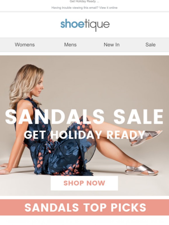 Summer Sandal Sale - Many Sandals now Half Price! 🌞