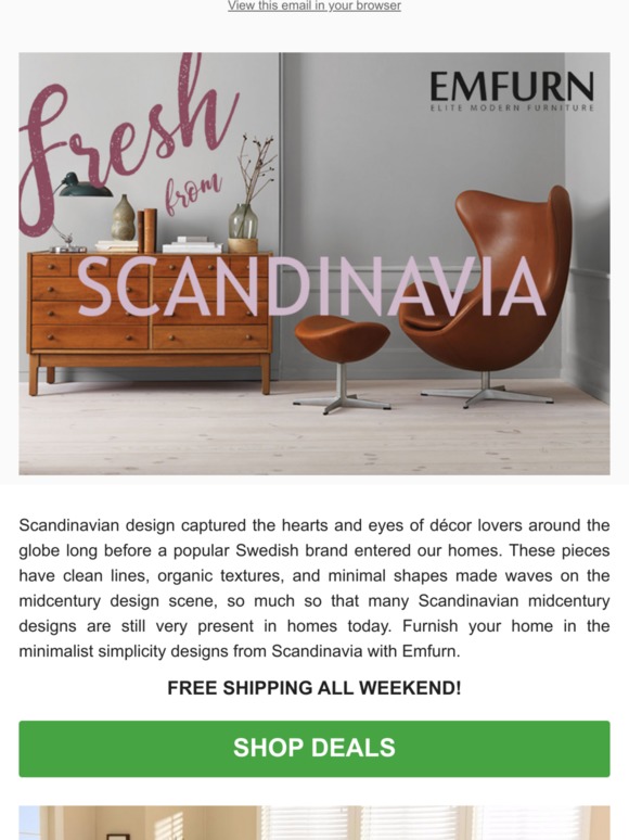 Sunday Inspiration: Scandinavian Design