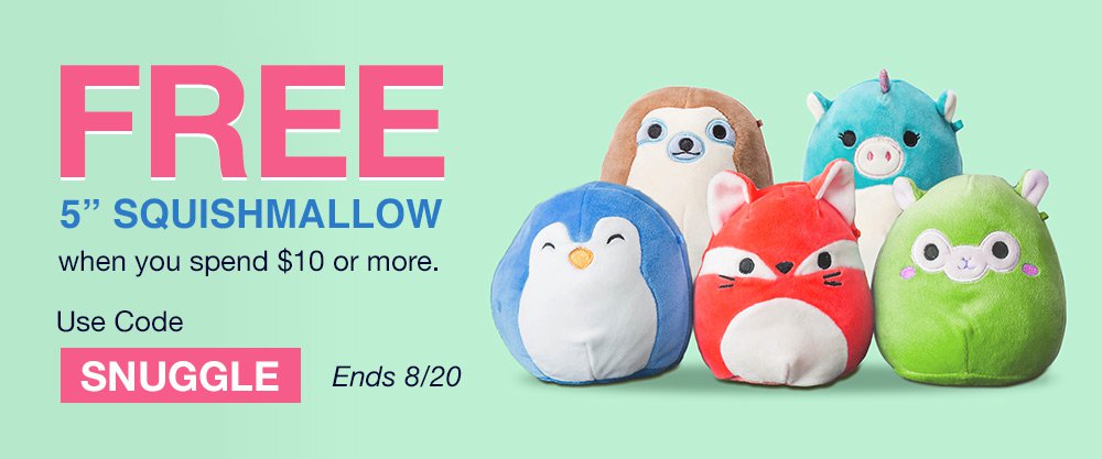 5 below squishmallow drop