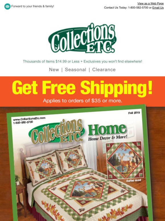 Collections Etc. Our New Catalog is Here! Milled