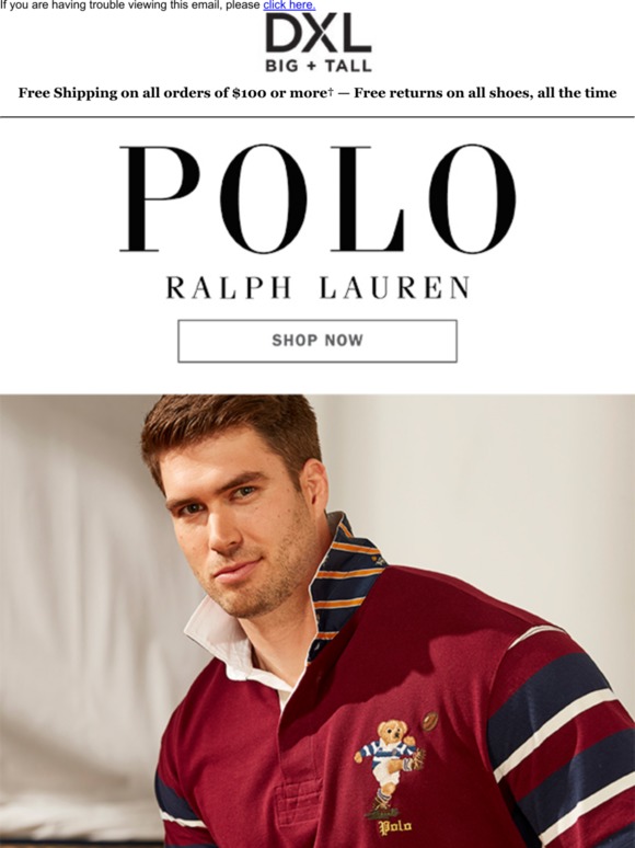 dxl ralph lauren polo