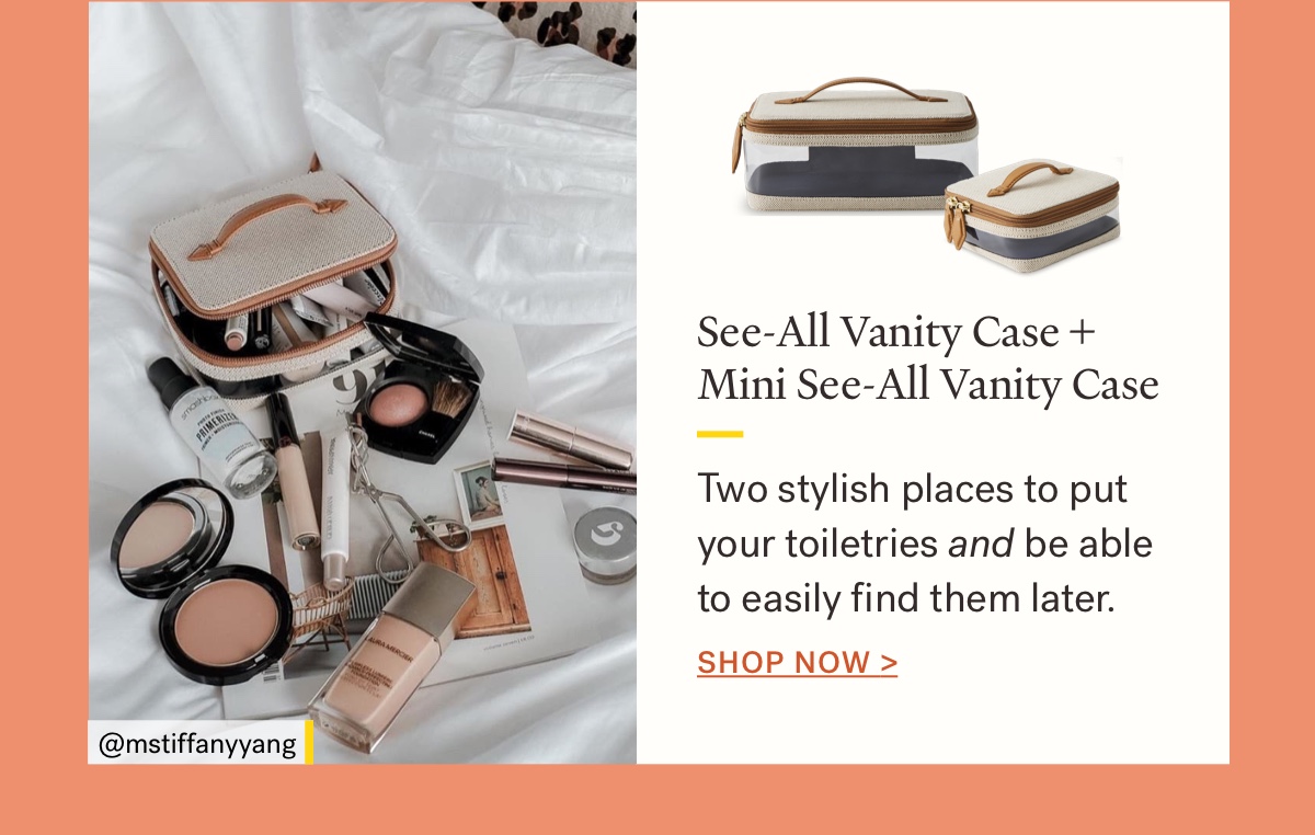 Paravel see all online vanity case