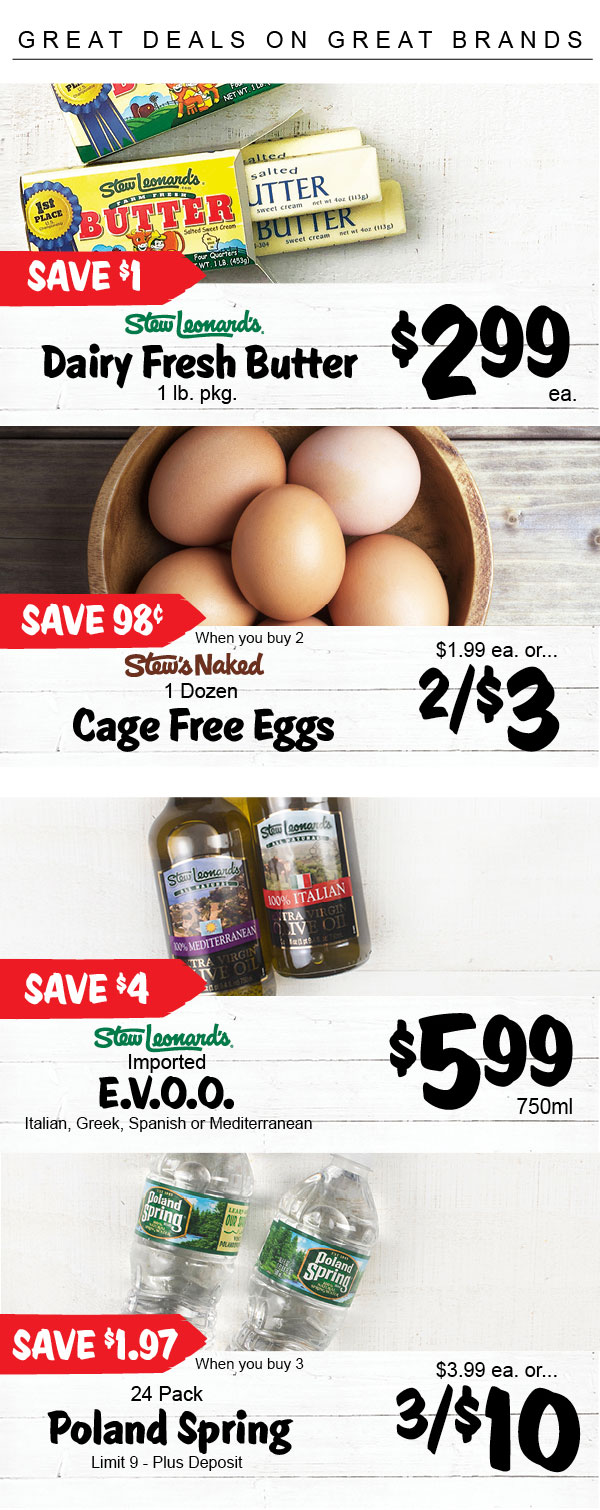 Stew Leonard's Gift Baskets Stew's Weekly Specials Our Lowest Price