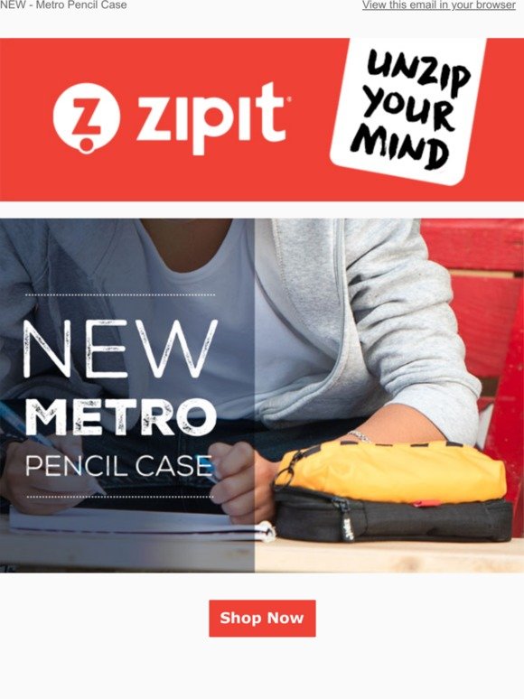 Zipit Metro Backpack, Dark Red