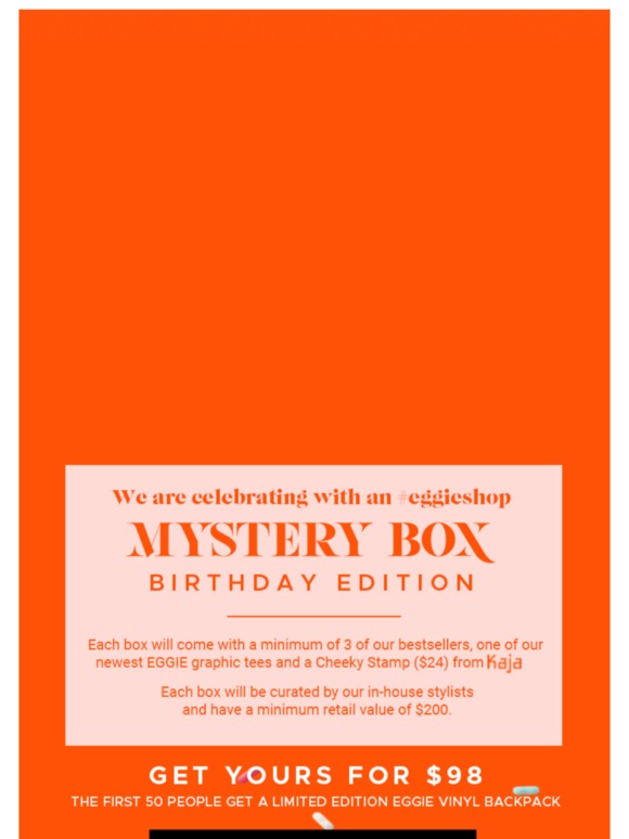 Mystery Box - Eggie Birthday Edition 🎂