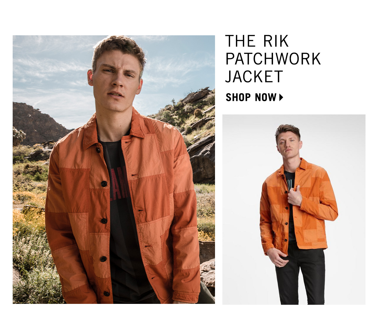 john varvatos patchwork jacket