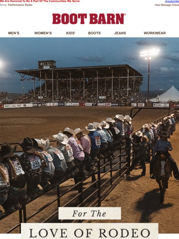 Boot Barn: Proudly Supporting Rodeo For 30+ Years | Milled