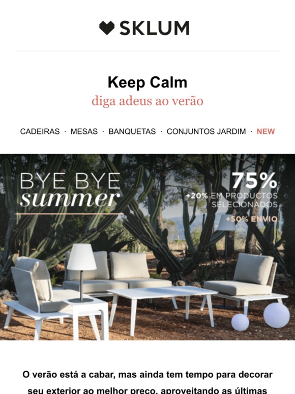 Promoções Fim do Verão 🎯