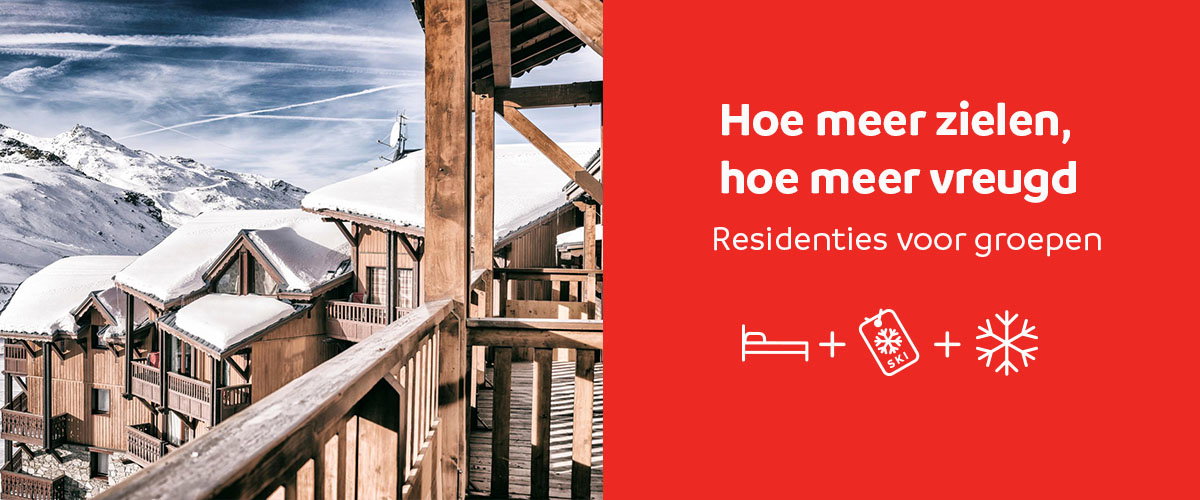Sunweb Ski: Hoe meer zielen, hoe meer vreugd: Ontdek onze residenties