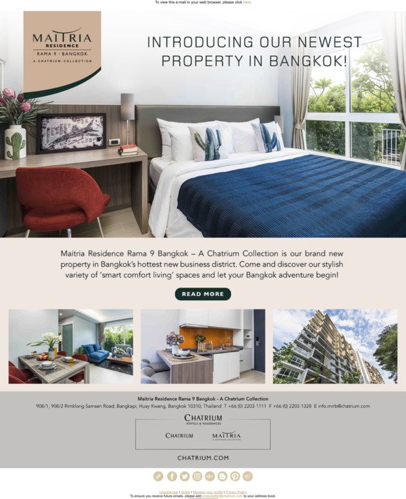 Introducing our newest property in Bangkok!