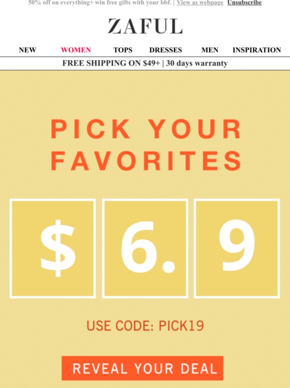 Ready? Down to $6.99 ! Ends Tomorrow