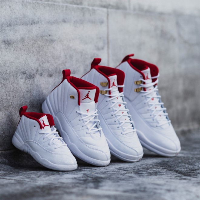 air jordan 12 fiba grade school