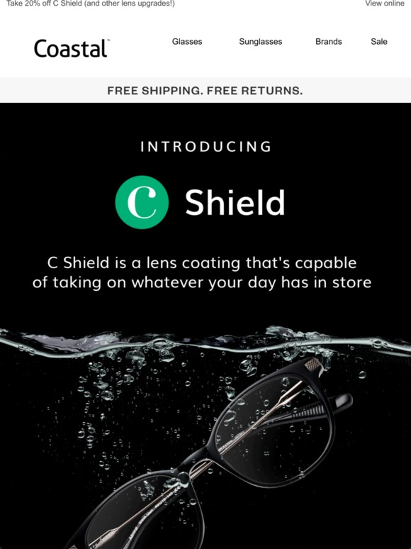 c shield glasses