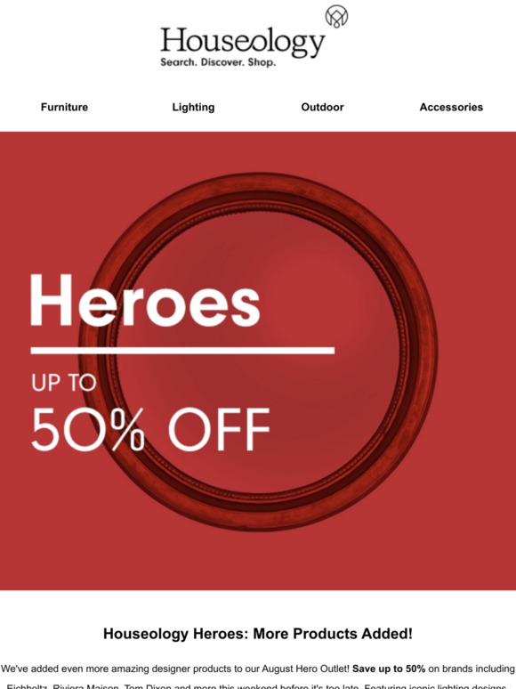 Outlet Sale: More Products Just Added!