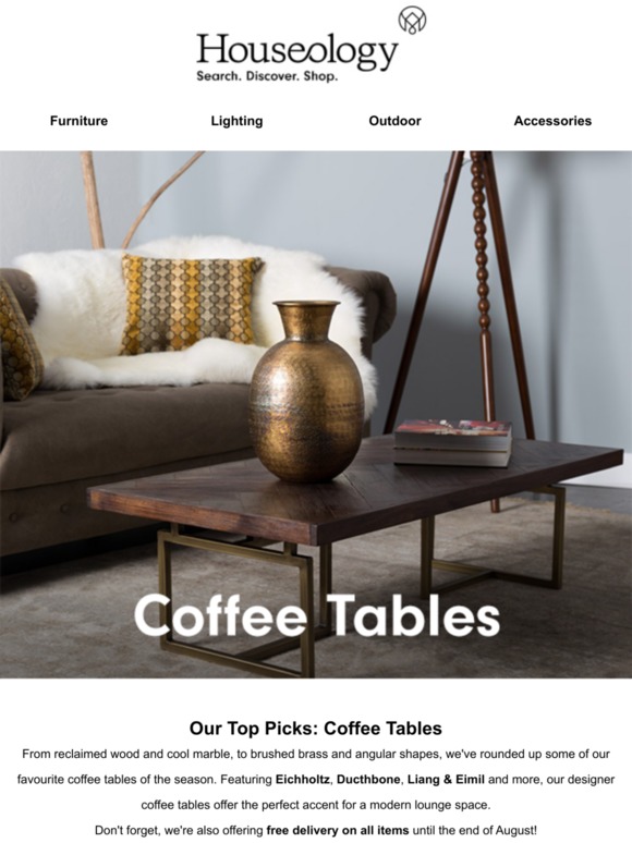 Top Picks: Coffee Table Edition